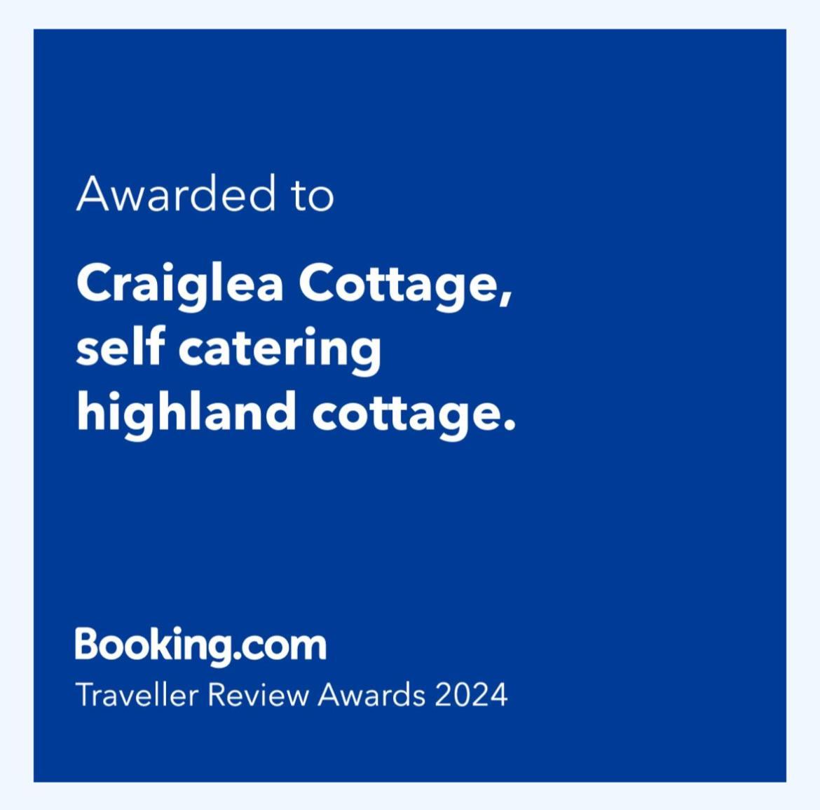 Craiglea Cottage, Self Catering Highland Cottage. フォート・ウィリアム エクステリア 写真
